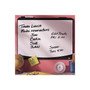 Quartet Designer Tack & Write Melamine Dry-Erase Whiteboard, Plastic Frame, 2' x 1.5' (06355BK)