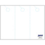 Zapco 67 lbs. Digital Bristol Cover Door Hanger, 3.67" x 8.50", White, 150/Pack (212-50FWH23D)
