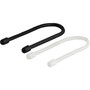 Philips Flex 7.25" Cable Ties, Black/White, 6/Pack (SWV4409/27)