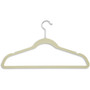 Honey Can Do 20 Pack Velvet Touch Suit Hanger, Ivory, 20/Pack (65dca24b4f4f11f8fe390285_ud)