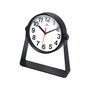 Infinity Instruments Stirrup Desk Clock, 6"Dia. (20274BK-4524)