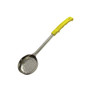 American Metalcraft 5 Oz. Yellow Perforated Portion Spoon, Stainless Steel (SPNP5)