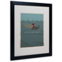 Trademark Fine Art 'The Voyage Home' 16" x 20" Black Frame Art (65dca51ef99b2575f686bd68_ud)