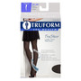 Truform Sheer Pantyhose: 20-30 mmHg, M, BLACK (0265BL-M)