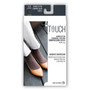 Touch Women's Compression Socks, Knee High, Checkered Pattern, 15-20 mmHg, M, NAVY (1063NV-M)