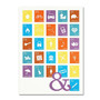 Trademark Fine Art 'Alpha Bits Blocks' 22" x 32" Canvas Art (65dca620f99b2575f686bfe8_ud)