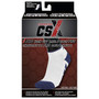 CSX High Cut Ankle Sock Pro, L, NAVY ON WHITE (X110NWH-L)