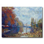 Trademark Fine Art 'Argenteuil on the Seine' 35" x 47" Canvas Art (65dca682f99b2575f686c0aa_ud)