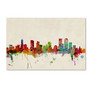 Trademark Fine Art 'Denver, Colorado' 16" x 24" Canvas Art (65dca687f99b2575f686c0c6_ud)