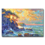 Trademark Fine Art 'Pacific Dawn' 30" x 47" Canvas Art (65dca80ef99b2575f686c4dc_ud)