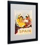 Trademark Fine Art 'Spain - Women Dancing' 16" x 20" Black Frame Art (65dca82af99b2575f686c544_ud)