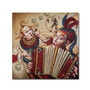 Trademark Fine Art 'Happy Bubbles' 35" x 35" Canvas Art (65dca851f99b2575f686c5ba_ud)