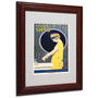 Trademark Fine Art 'Savon S H Y B' 11" x 14" Wood Frame Art (65dca921f99b2575f686c7bc_ud)