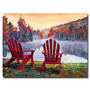 Trademark Fine Art 'Vermont Romance' 35" x 47" Canvas Art (65dca952f99b2575f686c83a_ud)