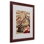 Trademark Fine Art 'Fiesta Allegro' 16" x 20" Wood Frame Art (65dca954f99b2575f686c83e_ud)