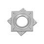 Azar Displays 4" x 4" Metal Revolving Display Base (65dcabc58db0a49f178fb879_ud)