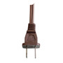 Go Green Power 12' Extension Cord, 3-Outlet, 16 AWG, Brown (GG-24812-3)