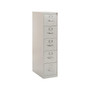 HON 310 Series 5-Drawer Vertical File Cabinet, Locking, Letter, Gray, 26.5"D (PHS-84)