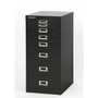 Bisley® 8 Drawer Steel Desktop Multidrawer Cabinet, Black (65dcafb3df0e5999ef9f793f_ud)