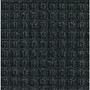 M+A Matting  WaterHog Squares Classic Mat, Smooth, 3' x 5', Charcoal (2005435170)