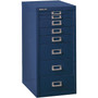 Bindertek Flat File Cabinet, 23.25"H x 11"W x 15"D, Navy Blue (MD6-NV)