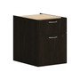 HON Mod 2-Drawer Mobile Vertical File Cabinet, Letter/Legal Size, Lockable, 20"H x 15"W x 20"D, Java Oak (HONPLPHBFLJ1)