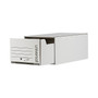 Heavy-Duty Storage Box Drawer, Legal Size, White, 6/Carton (UNV85301)