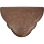 Wellnessmats  Studio Scalloped Bella 32" X 22", Antique Light (STB3222LT)