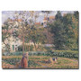 Trademark Global Camille Pissarro "Vegetable Garden, Pontoise, 1879" Canvas Art, 24" x 32" (65dcb68429a8f6fba73d653f_ud)
