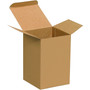 2 7/8 x 2 7/8 x 2 15/16"  Kraft Reverse Tuck Folding Carton  (250/case_1)