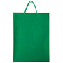 JAM PAPER Gift Bags with Rope Handles, X-Large, 12 1/2 x 17 x 6, Green Glossy, Bulk 100 Bags/Pack (674GLGR100)