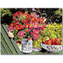 Trademark Global David Lloyd Glover "Apples and Flowers" Canvas Art, 18" x 24" (65dcb7f8f638b16909619e91_ud)