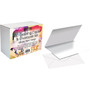 Better Office Wildlife Prism Cards with Envelopes, 4" x 6", Assorted Colors, 50/Pack (64555-50PK)