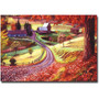 Trademark Global David Lloyd Glover "Road to Maplegrover Farms" Canvas Art, 22" x 32" (65dcbb8cf638b1690961a927_ud)