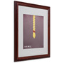 Christian Jackson 'Rapunzel' Matted Framed Art - 16x20 Inches - Wood Frame (65dcbe144157c7a713e1c50e_ud)