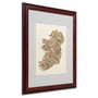 Trademark Fine Art 'Ireland III' 16" x 20" Wood Frame Art (65dcc01d17a032fd25514c56_ud)