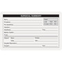 Veterinary Surgical Summary & Blood Analysis Labels; Surgical Summary, White, 2-1/2x4", 100 Labels (65dcc08756ba3d1b26e986cd_ud)
