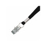 Advantus Metal Metal Clip Lanyard, Black, 100/Box (97128)