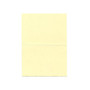 JAM Paper® Blank Foldover Cards, 4Bar A1 Size, 3 1/2 x 4 7/8, Strathmore Ivory Wove, 25/Pack (37806086)