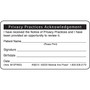 Patient Record Labels; Privacy Practices Acknowledgement, White, 1-3/4x3-1/4", 500 Labels (65dcc15f56ba3d1b26e9898d_ud)
