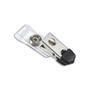 IDville Rubber Tip ID Badge Clip, 100/Pack (134700131)