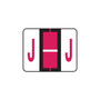 Medical Arts Press TAB Products Compatible Alpha Binder Sheet Style Labels, Letter J, 280/Pack (39944)