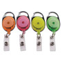 Advantus Carabiner-Style Retractable Id Card Reel, 30" Extension, Assorted Neon, 20/pack (65dcc1becf0599e8fd43a967_ud)
