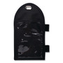 Advantus Badge Holder with Pen Loop, Vertical, 3 1/4" x 6", Black, 12/Box (AVT75648)