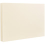 JAM Paper® Blank Flat Note Cards, A2 Size, 4 1/4 x 5.5, Ivory, 50/Pack (175971i)