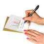 Great Papers!® Scratch-Off Note Cards And Envelopes, 4-1/4" x 5-1/2", Candles, Pack Of 3 Cards and Envelopes (2018001)
