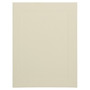 JAM Paper Smooth Formal Notecards, Ivory Panel, 100/Pack (309932)