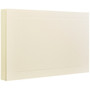 JAM Paper Smooth Business Notecards, Ivory, 100/Pack (98040)