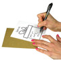 Great Papers!® Scratch-Off Note Cards And Envelopes, 4-1/4" x 5-1/2", Open Me, Pack Of 3 Cards and Envelopes (2018005)