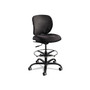 Safco Vue Mesh Back Vinyl Drafting Stool, Black (3394BV)
